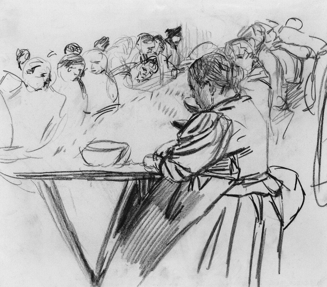 Business people negotiating at a conference table